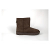 Bottines fourrées femme marron ou noir