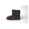 Bottines fourrées femme marron ou noir