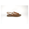 Shirley Camel Flat Sandalen — Chattawak