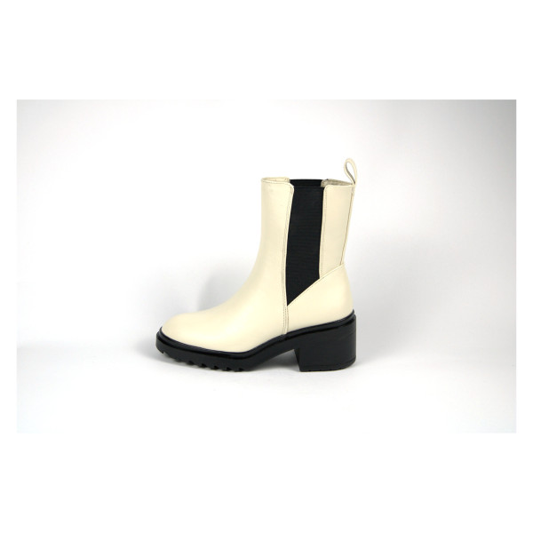 Botas Chelsea de cuero cru — Amazon Essentials
