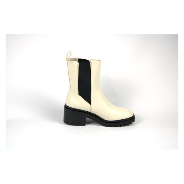 Bottines Chelsea écrues femme — Amazon Essentials