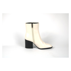 Bottines écrues à talon femme — Amazon Essentials