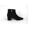 Jessi Suede Heeled Boots — The Drop