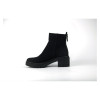 Black ankle boots with heel and back closure — Chattawak