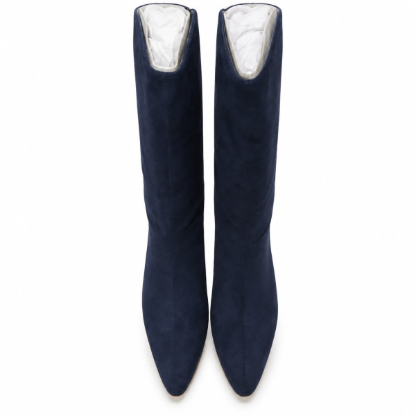 Bottes Serena bleu marine femme — The Drop