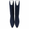 Botas de ante azul Serena — The Drop