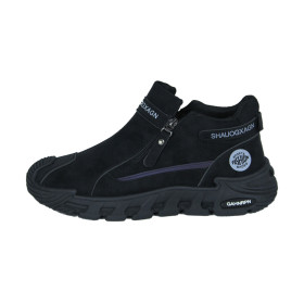 Tennis montantes noires femme — Shauogxagn