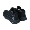 Schwarze Wildleder-Sneaker — Shauogxagn
