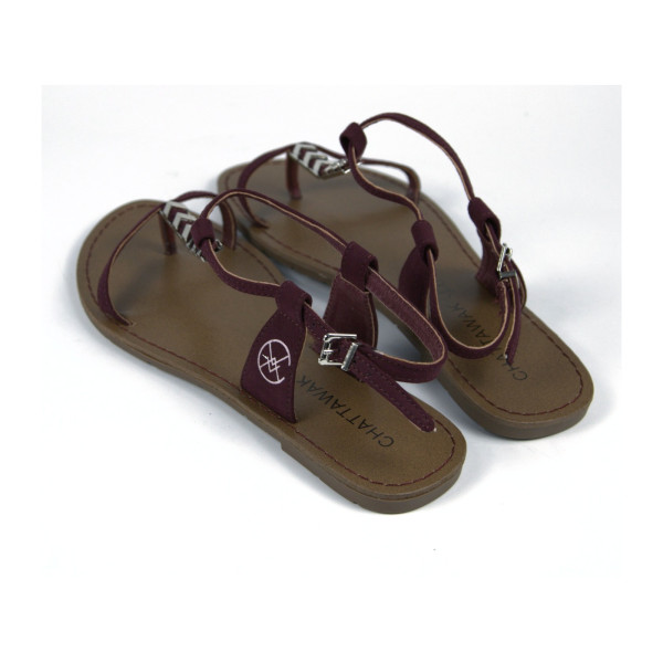 Sandales plates Petunia — Chattawak