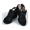 Sandalias de cuña Liseron negras — Chattawak