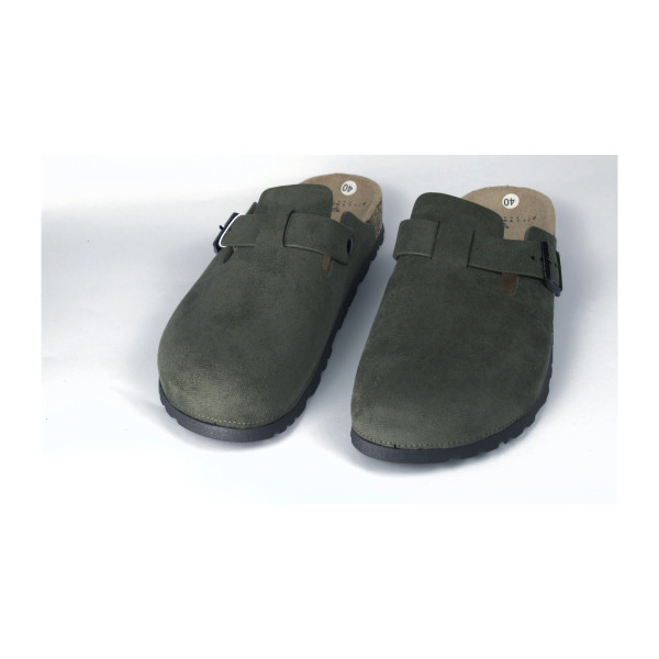 Olivgrüne Clogs 28894 — Bill Tornade Paris