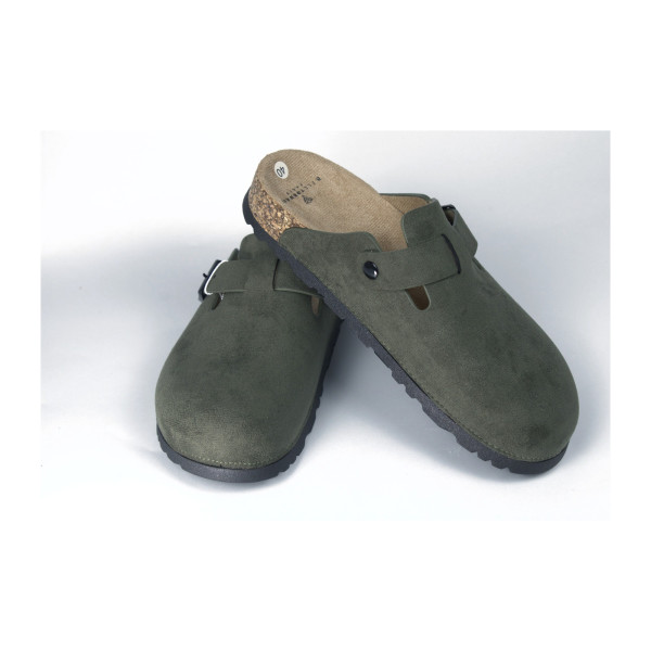 Zuecos verde oliva 28894 — Bill Tornade Paris