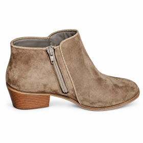 Women's taupe boots - Premium style and natural look