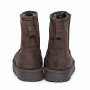 Women's lined ankle boots in brown 39 or black 41