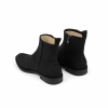 Bottines plates noires à fermeture éclair — Amazon Essentials