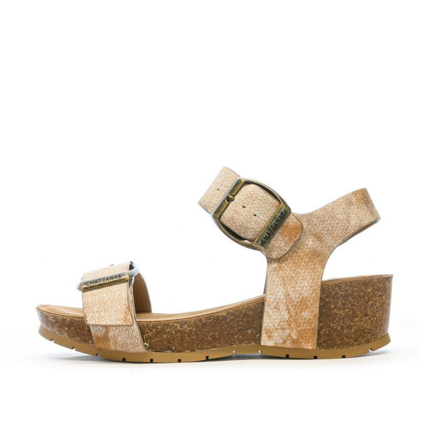 Sandalias de cuna Marielle beige claro - Chattawak