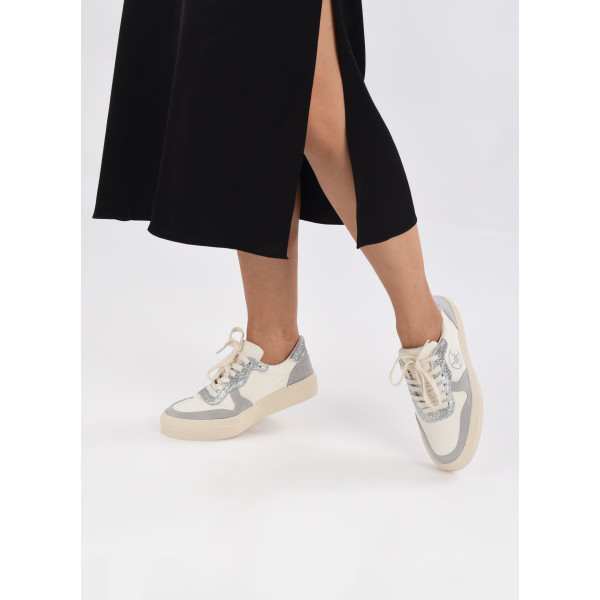 Sneaker Bilbao Grau - Glänzender Look, garantierter Komfort