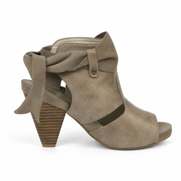 Sandalias de tacón Clara topo — Chattawak