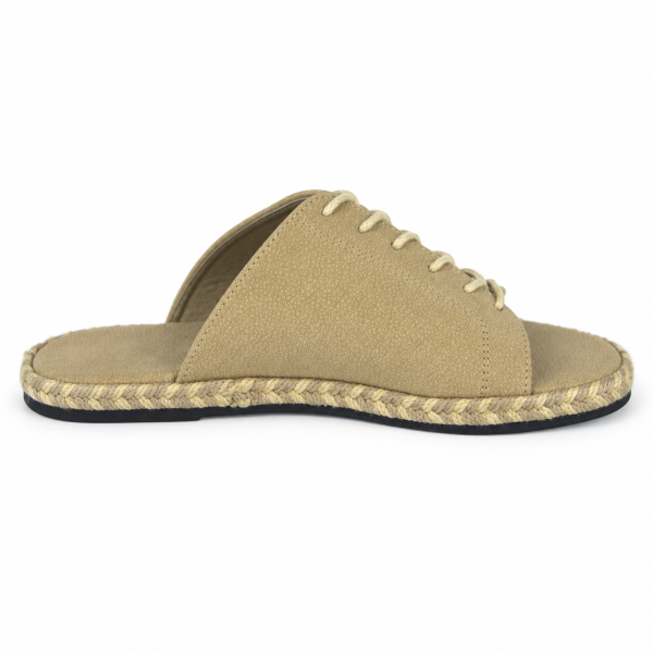 Sandales plates Getafe sable — Chattawak