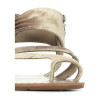 Pensée flache Sandalen in Camel — Chattawak