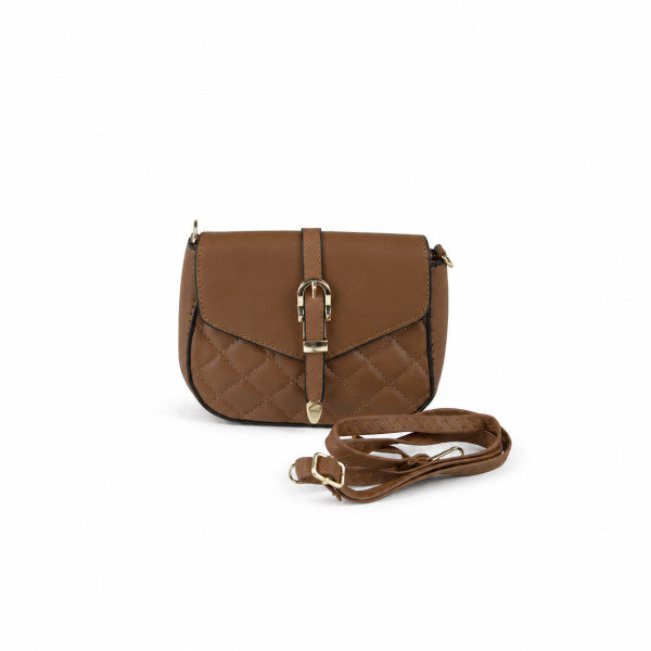 Small brown crossbody bag - Sevona