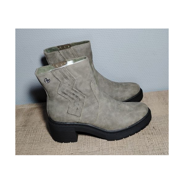 Bottines cuir
