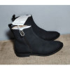 Bottines femme Camilla noir suède – chic & confortables