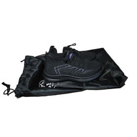 Premium design black sport shoes