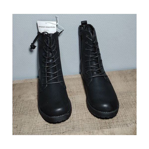 Bottines rangers femme cuir effet vintage – COLLIN par MyGoodShop