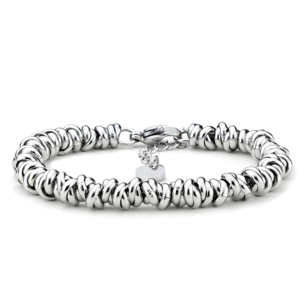 BRACCIALETTO UNISEX KNOT - in acciaio inox SAGA GIOIELLI