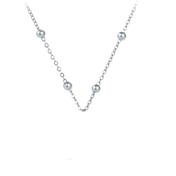 Catena lunga - 50 cm in acciaio inox - SAGA GIOIELLI